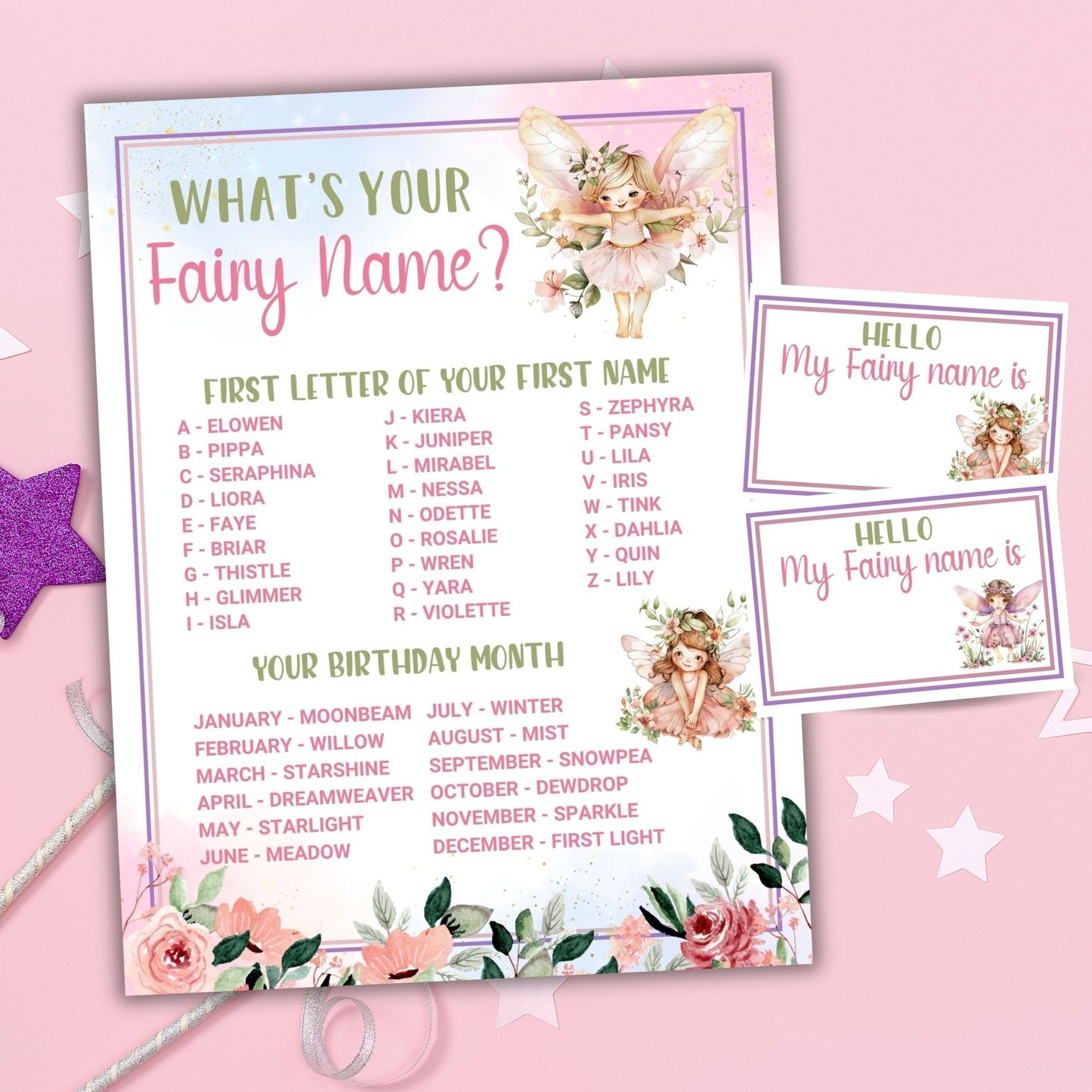 What's Your Fairy Name