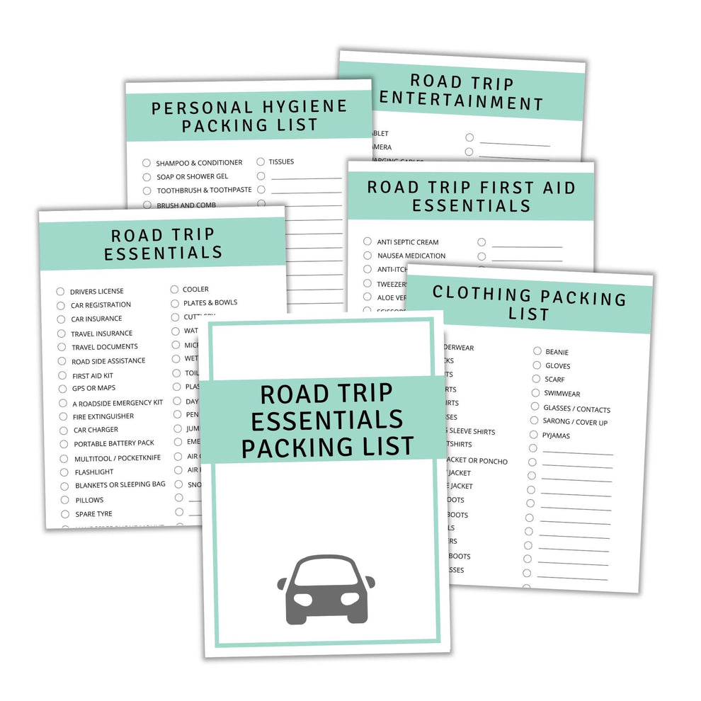 Family Road Trip Packing List – Simplify Create Inspire