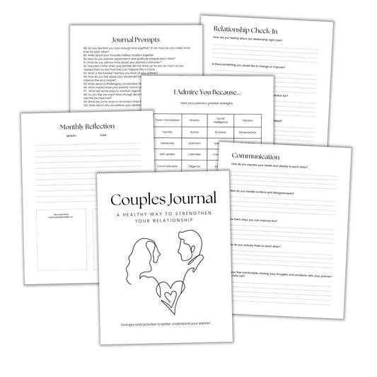Couple Journal - Simplify Create Inspire