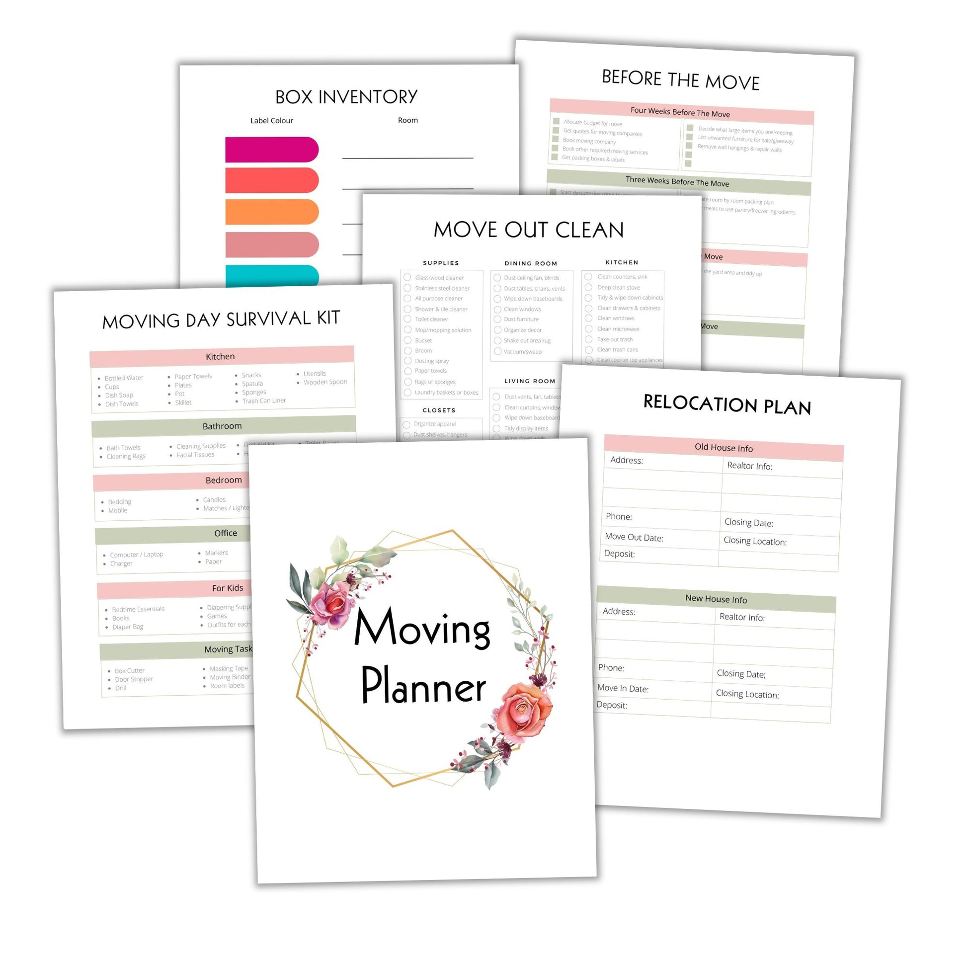 Moving House Planner - Simplify Create Inspire