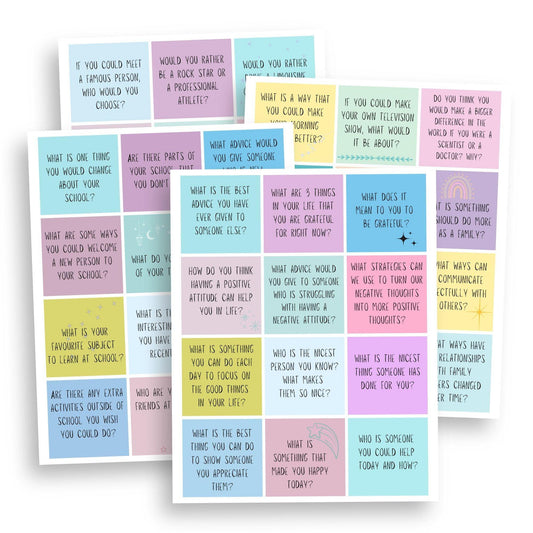 Conversation cards for kids