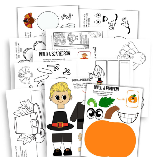 Thanksgiving Paper Craft Bundle