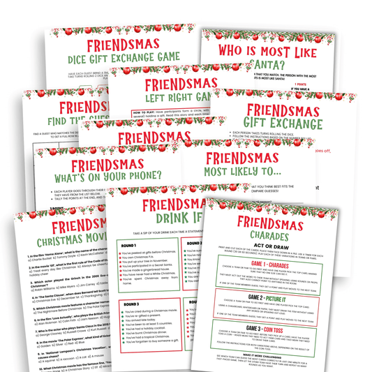 Friendsmas Party Game Bundle