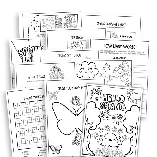 Spring Activity Book