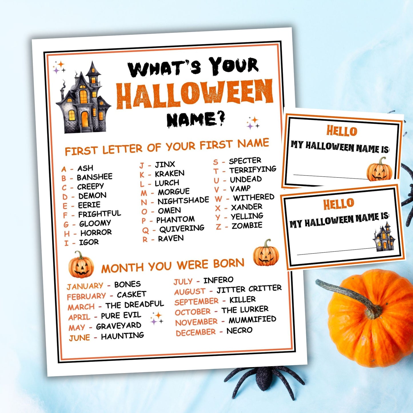 What's Your Halloween Name