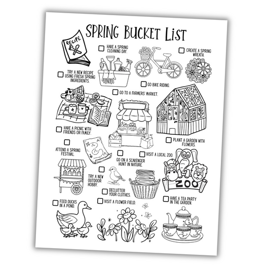 Spring Bucket List