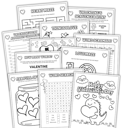 Valentines Day Activity Bundle