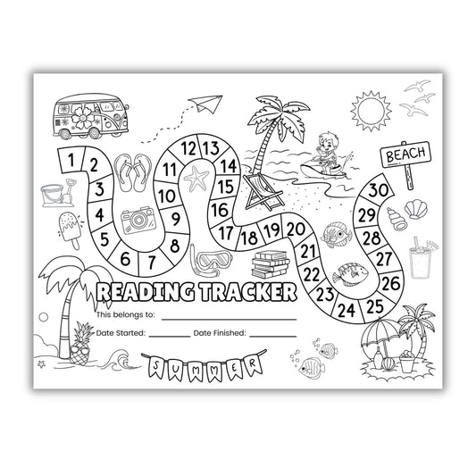 Summer Reading Challenge Tracker