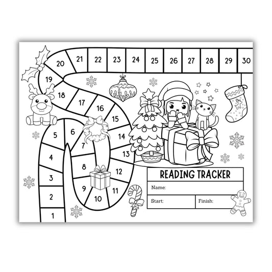 Winter Reading Tracker