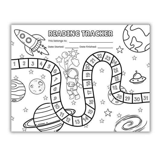 Space Reading Challenge Tracker
