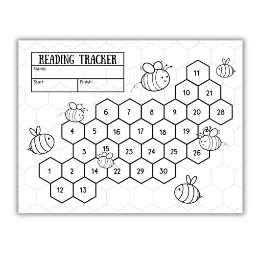 Bee Hive Reading Tracker