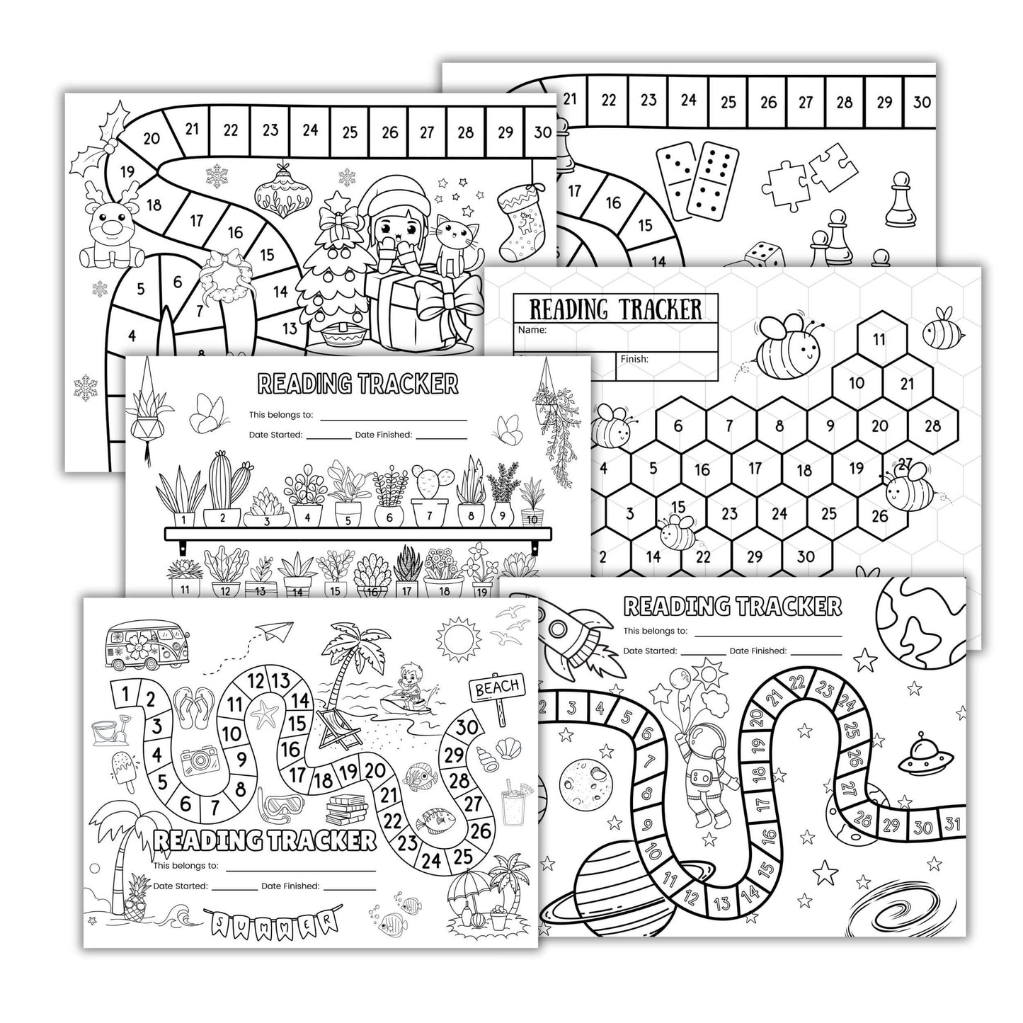 Reading Trackers For Kids