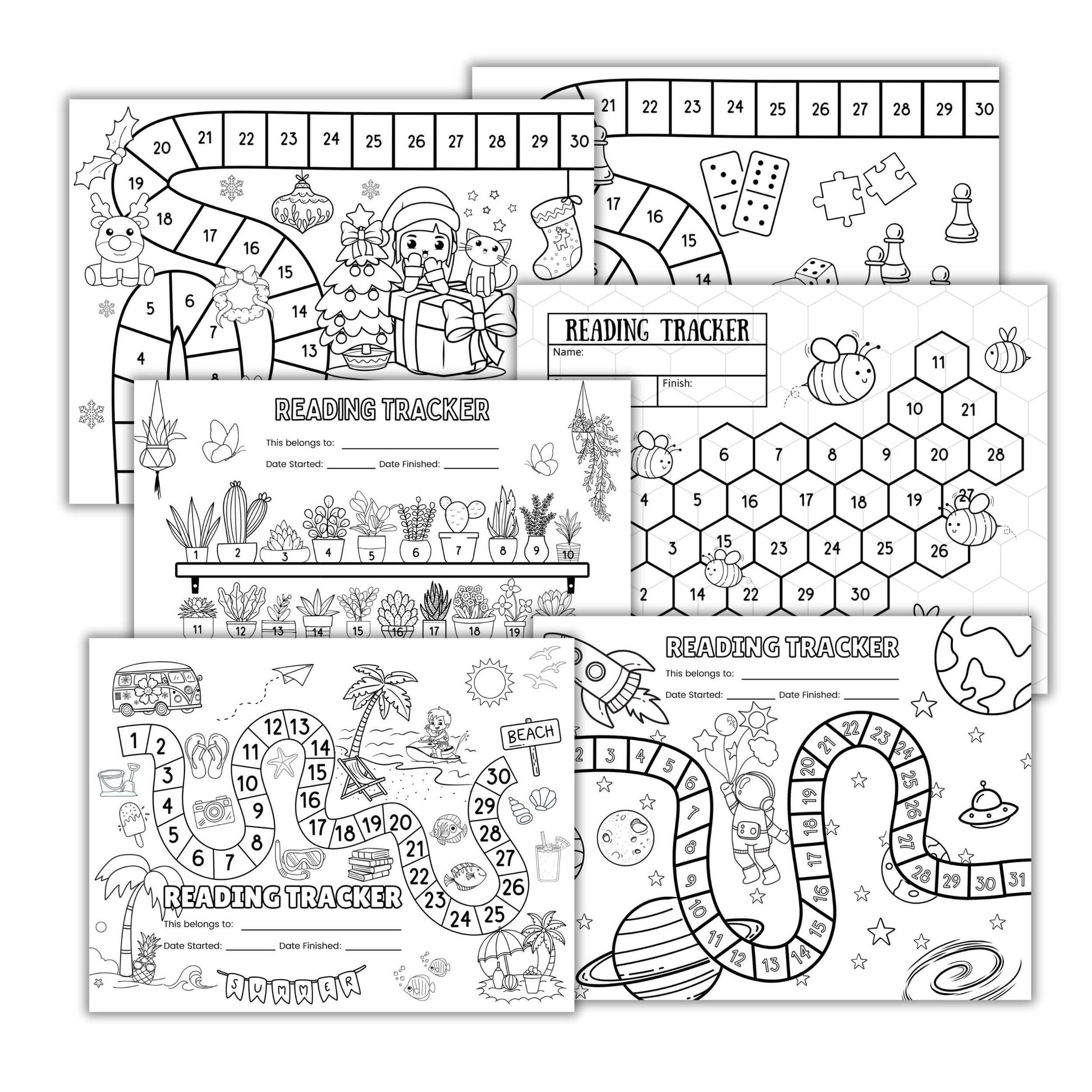Reading Trackers For Kids