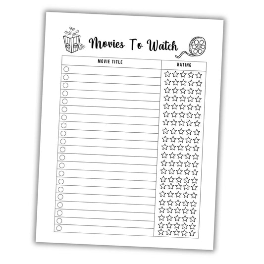 Movies to watch movie tracker