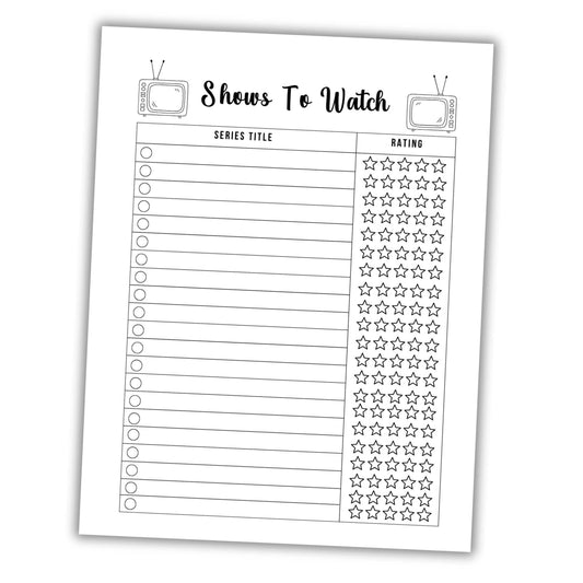 Movies To Watch Tracker