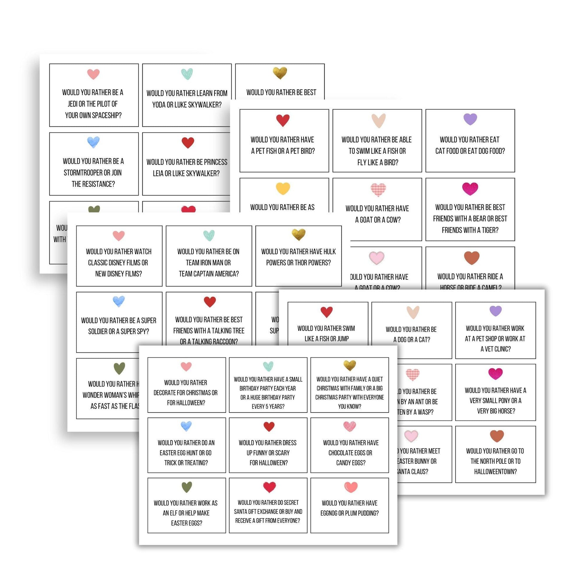 Couple Conversation Cards - 125 Cards - Simplify Create Inspire