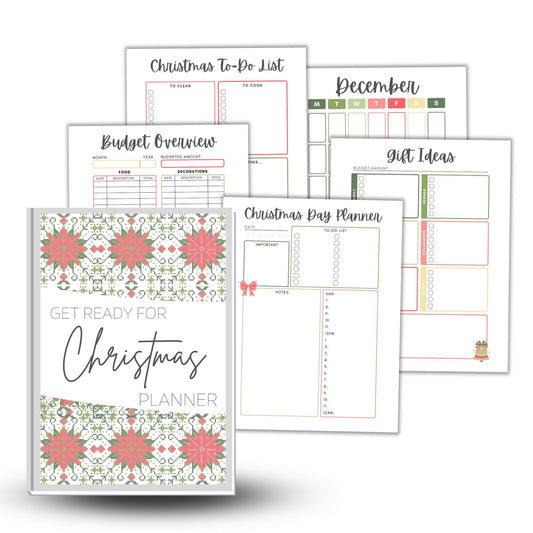 Get Ready For Christmas Planner - Simplify Create Inspire