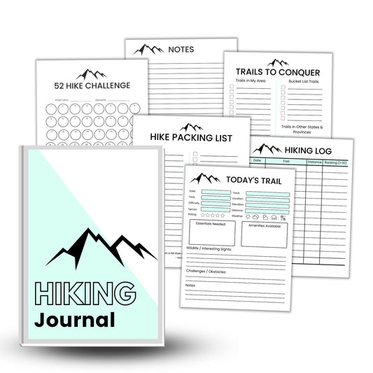 Hiking Journal - Simplify Create Inspire