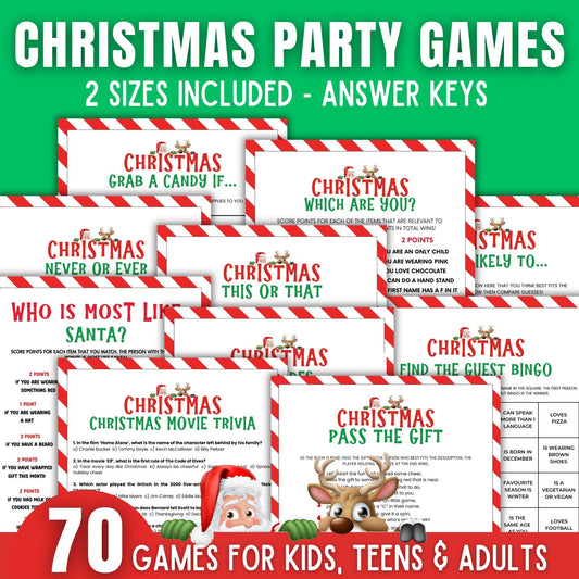 Christmas Party Game Bundle