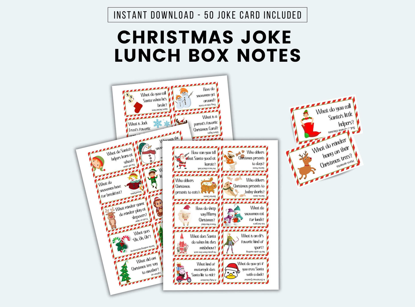 Christmas Lunch Box Jokes