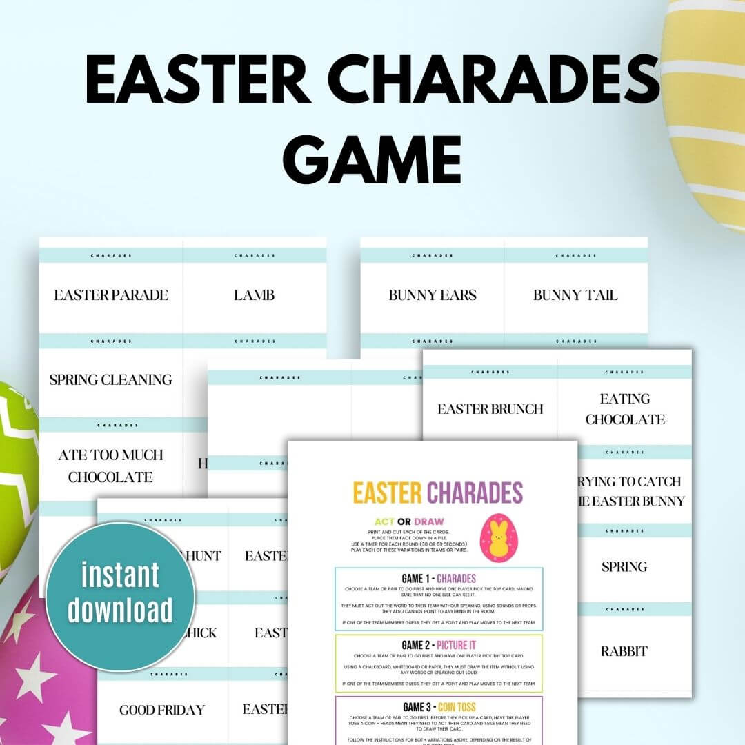 Easter Charades Game