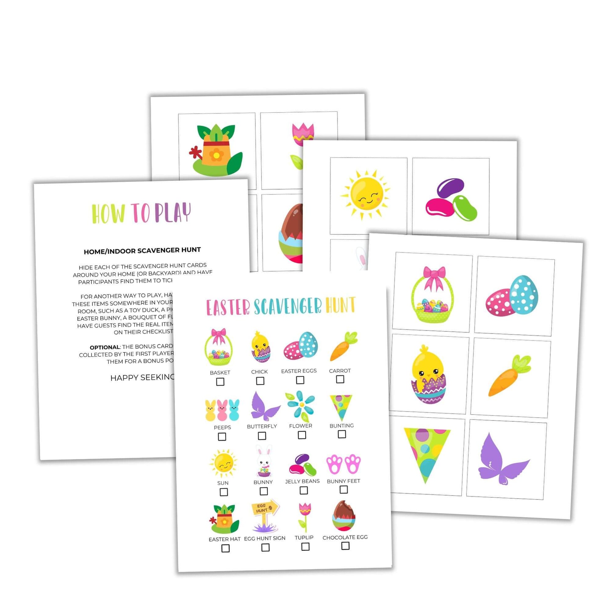 Printable Easter Scavenger Hunt