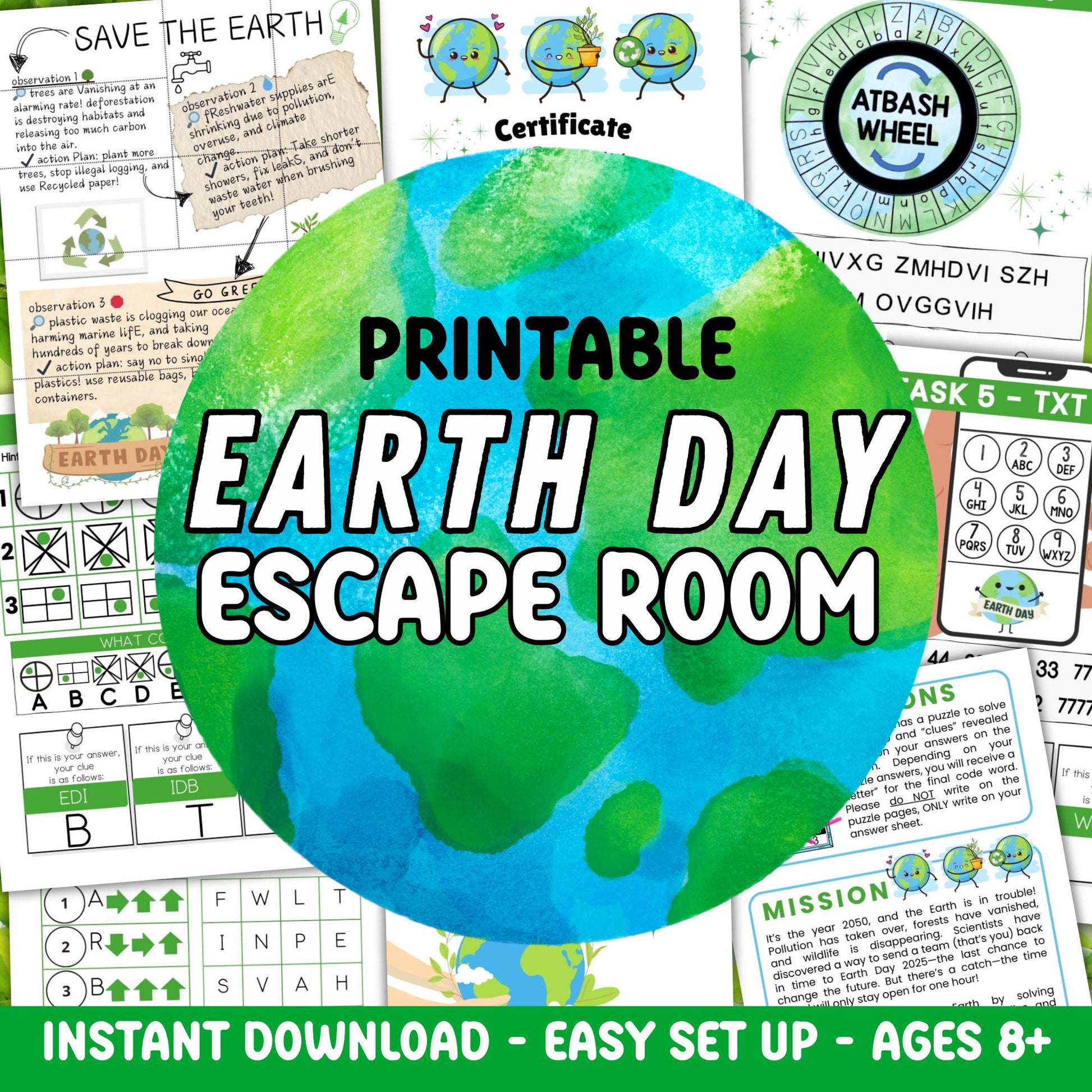 Earth Day Escape Room