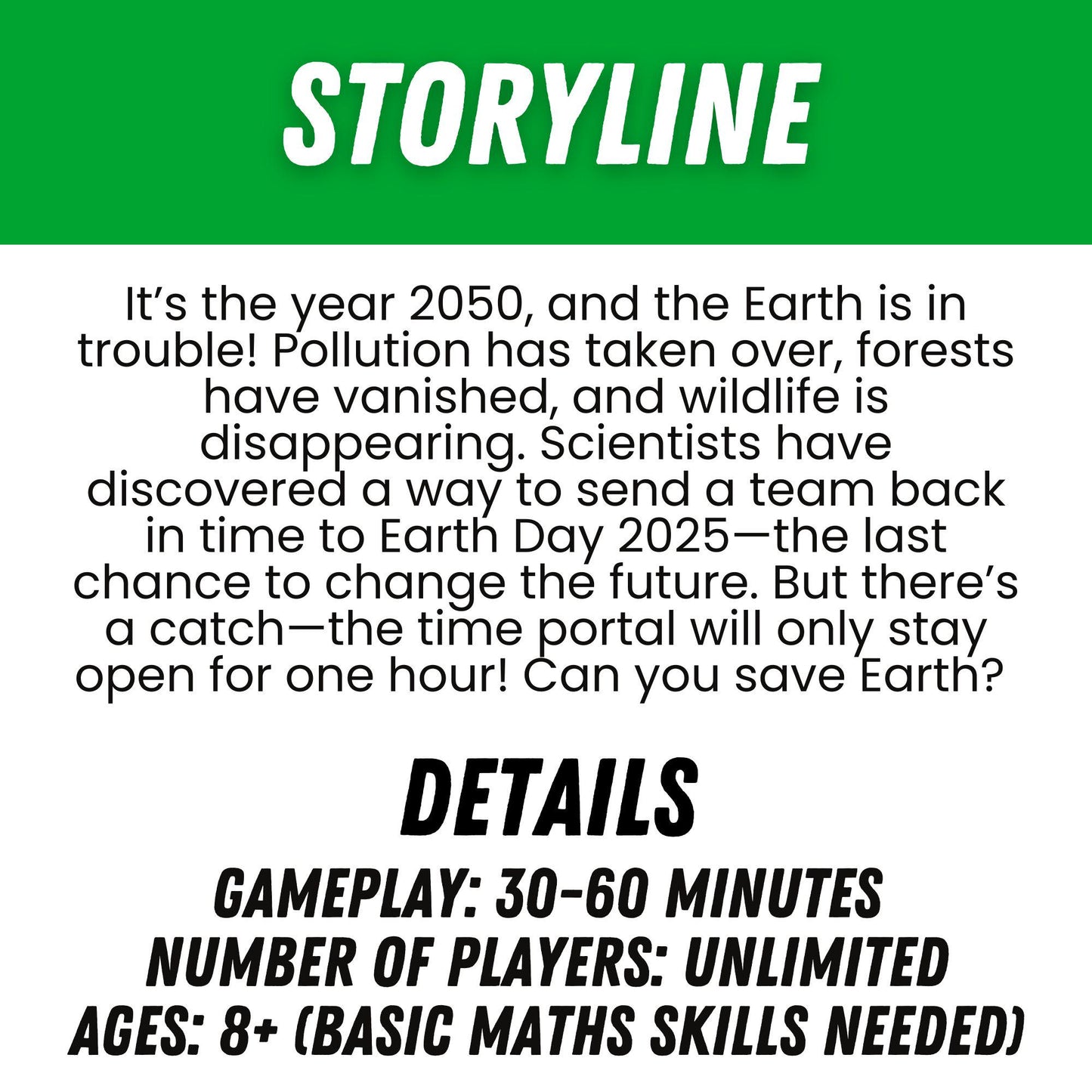 Earth Day Escape Room