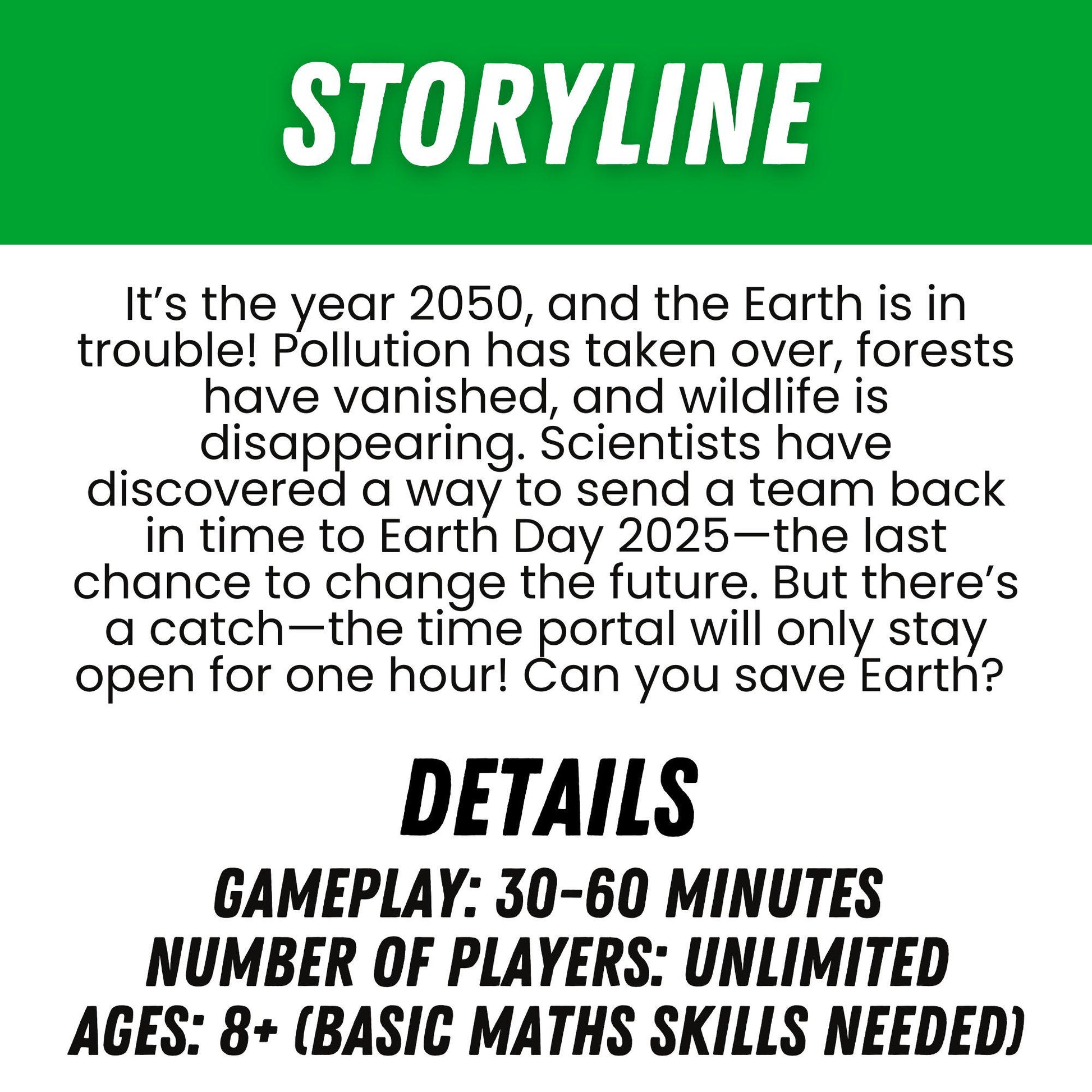 Earth Day Escape Room