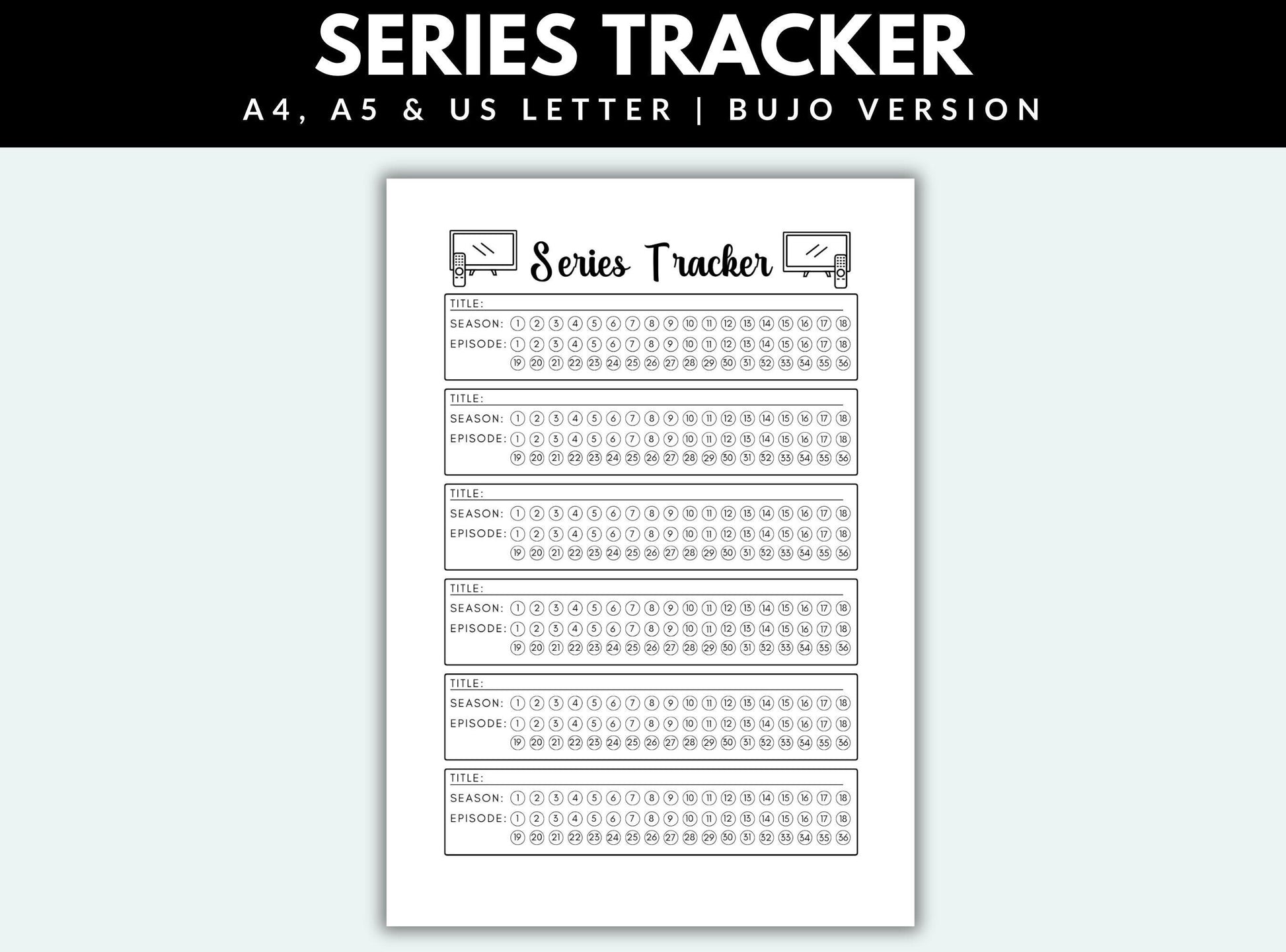 TV Series Tracker
