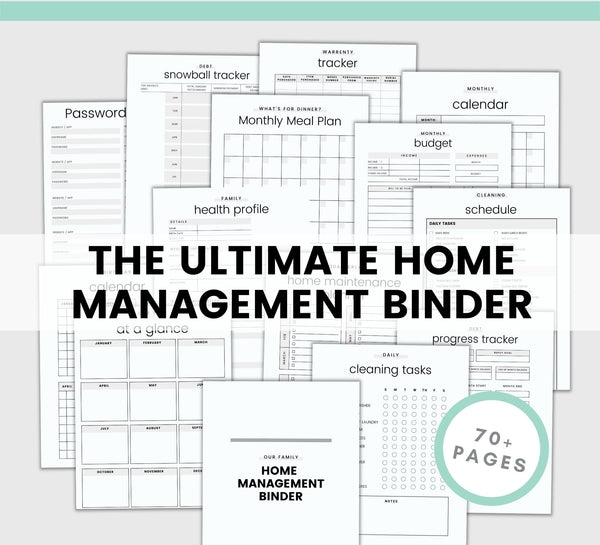 Simplify My Life Home Management Binder Kit – Simplify Create Inspire