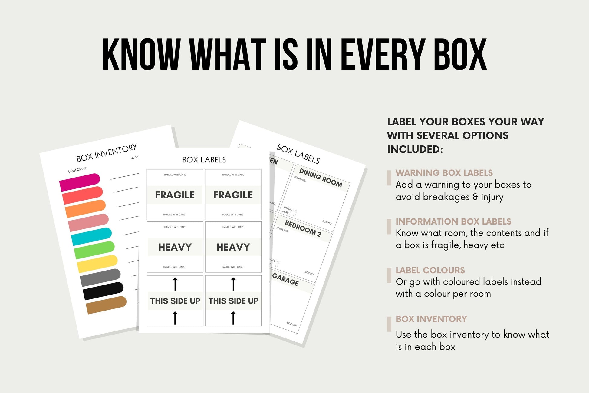 Moving House Planner - Simplify Create Inspire