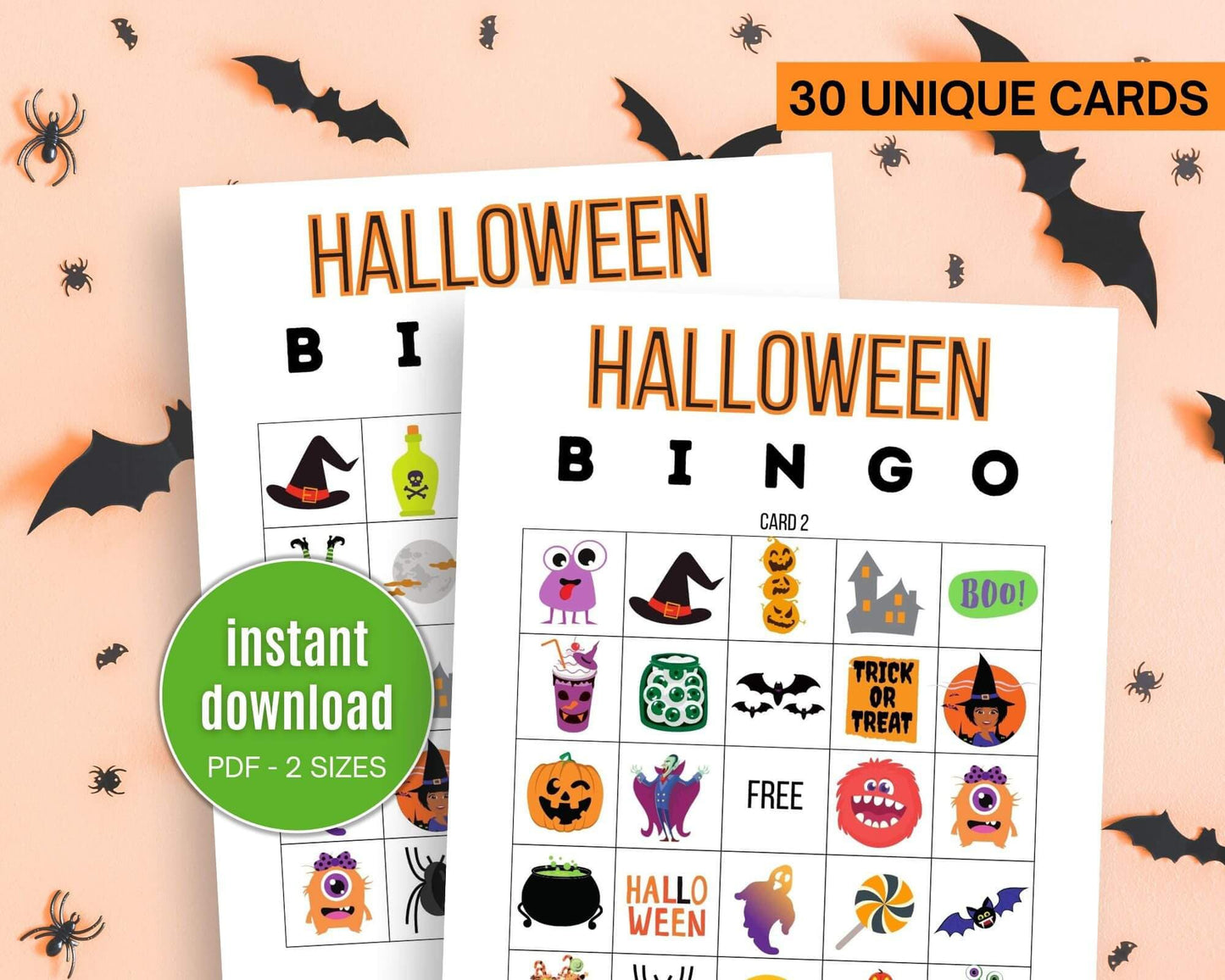 Halloween Bingo Game - Simplify Create Inspire